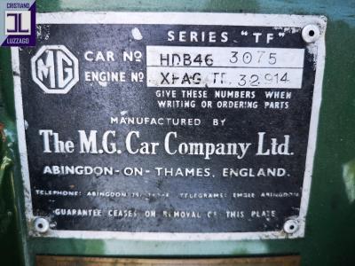 1954 MG TF MIDGET 1250