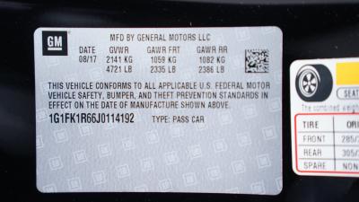 2018 Chevrolet Camaro ZL1