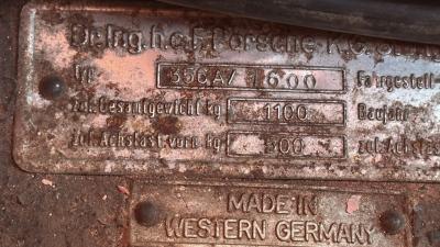 1957 Porsche 356 A 1600 Speedster