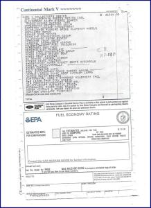 1979 Lincoln Continental MK V Collectors Series