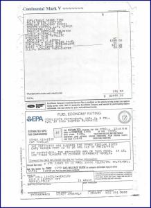 1979 Lincoln Continental MK V Collectors Series