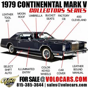 1979 Lincoln Continental MK V Collectors Series