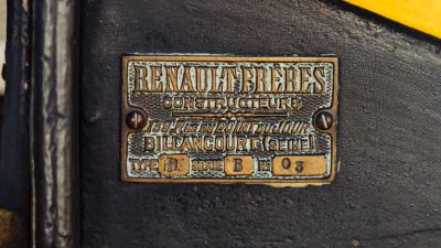 1901 Renault Type D Thrupp &amp; Maberly Four-Seater