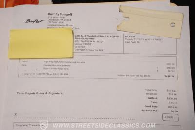 2003 Ford Thunderbird Convertible