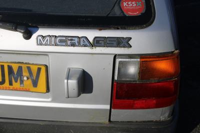 1988 Nissan MICRA GSX AUTO