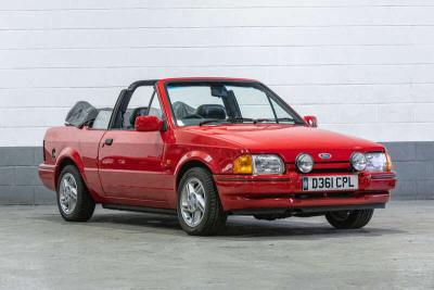 1987 Ford ESCORT XR3I CONVERTIBLE