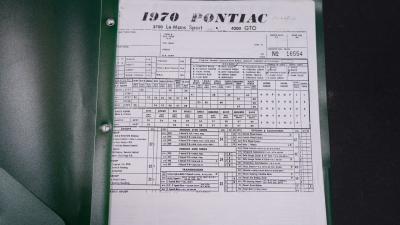 1970 Pontiac GTO Convertible