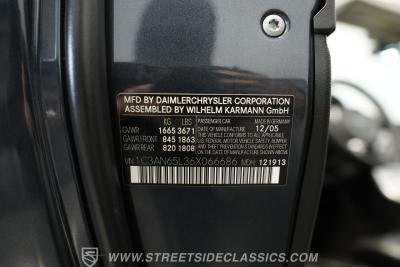 2006 Chrysler Crossfire Limited Roadster