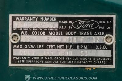 1963 Ford F-100 Stepside