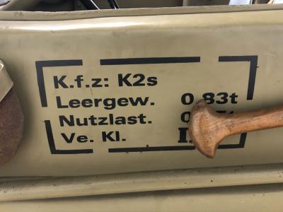 1944 Volkswagen swimming car