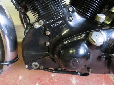1953 VINCENT SERIES C BLACK SHADOW