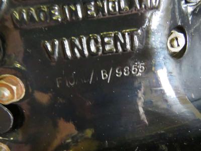1953 VINCENT SERIES C BLACK SHADOW