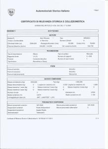 1966 Alfa Romeo 2600 TOURING SPIDER