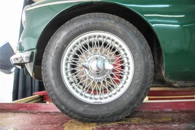 1965 MG B MGB 1.8 overdrive spaakwielen