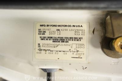 1987 Ford Mustang LX 5.0 Convertible