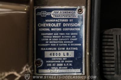 1954 Chevrolet 3100 3 Window Pickup