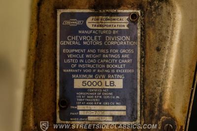 1959 Chevrolet 3200 Apache Stepside