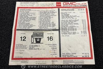 1990 GMC Suburban SLE 4x4