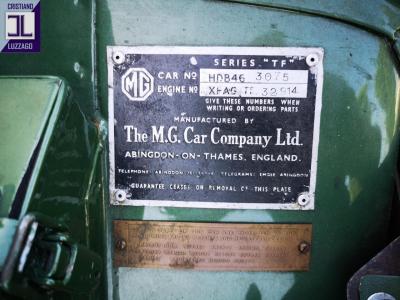 1954 MG TF MIDGET 1250