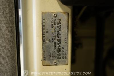 1974 Toyota FJ40 Land Cruiser