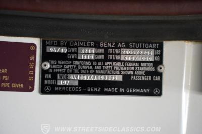 1989 Mercedes - Benz 560SL