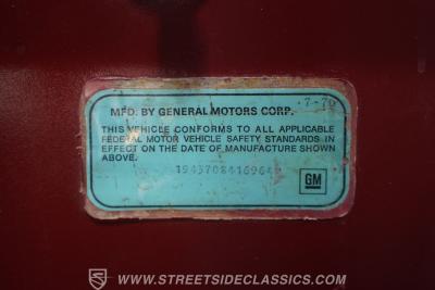 1970 Chevrolet Corvette LS5 454