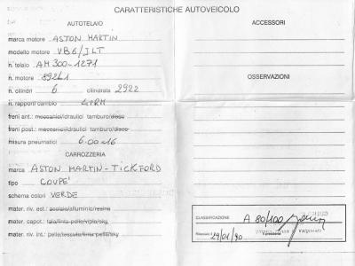 1957 Aston Martin DB2/4 SALOON