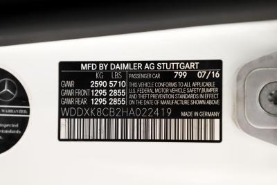 2017 Mercedes - Benz S550