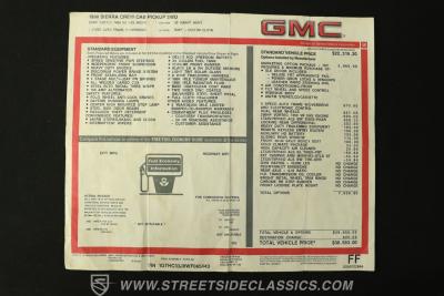 1998 GMC Sierra 3500 Crew Cab Dually