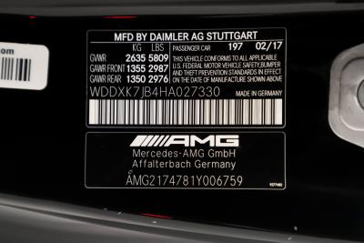 2017 Mercedes - Benz AMG S63