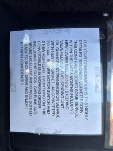 1975 Chevrolet Corvette