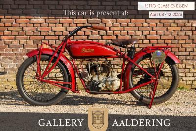 1925 Indian Scout 600cc &ldquo;MM-Race driver Carlo Leto de Priolo&rdquo;