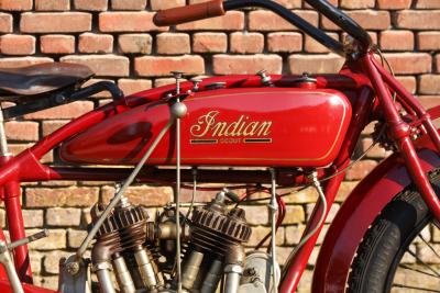 1925 Indian Scout 600cc &ldquo;MM-Race driver Carlo Leto de Priolo&rdquo;