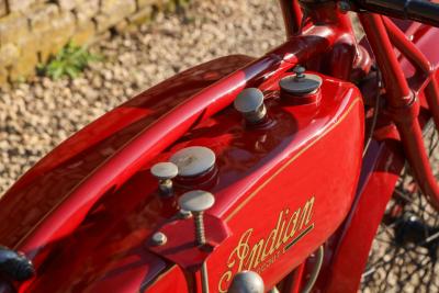 1925 Indian Scout 600cc &ldquo;MM-Race driver Carlo Leto de Priolo&rdquo;
