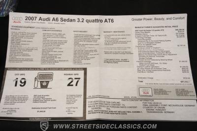 2007 Audi A6 3.2 Quattro