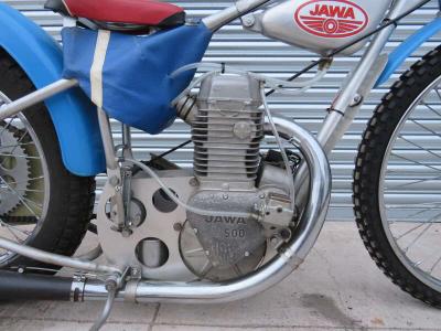 1985 JAWA 4 VALVE SPEEDWAY BIKE