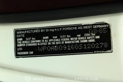 1986 Porsche 911 Carrera 