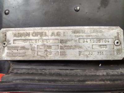 1970 Opel 1900 GT GRUPPO 4 CONRERO