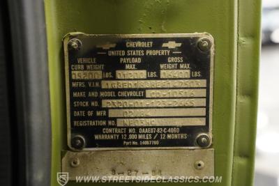 1984 Chevrolet Blazer M1009-CUCV 4X4 Military