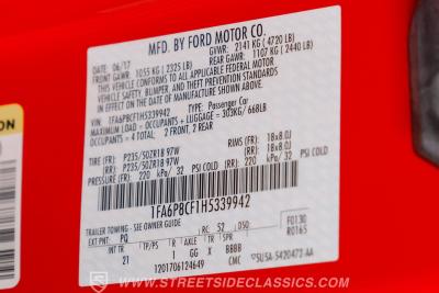 2017 Ford Mustang GT Supercharged