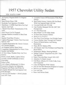 1957 Chevrolet 150 Utility Sedan Fuelie