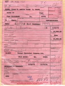 1978 Chevrolet Corvette Pace Car