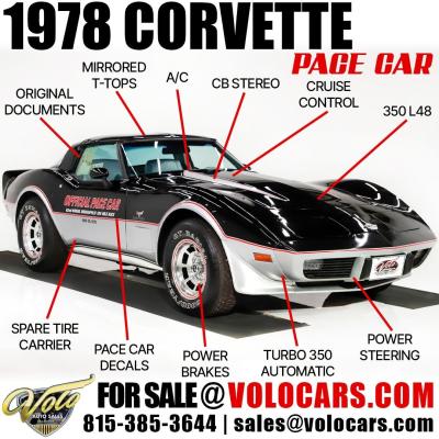 1978 Chevrolet Corvette Pace Car