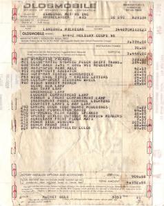 1970 Oldsmobile 442 W-30