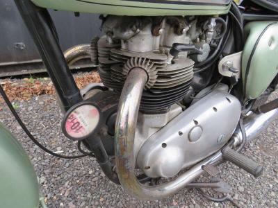 1960 BSA A7 SHOOTING STAR