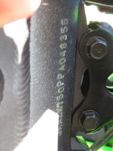 2001 Kawasaki XZ-7R P5 NINJA