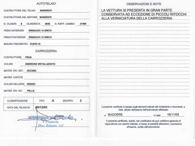 1983 Maserati KYALAMI 4.9