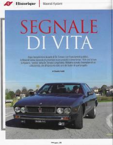 1983 Maserati KYALAMI 4.9