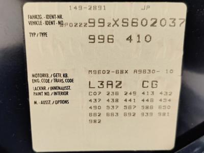 1998 Porsche 996 CARRERA 4