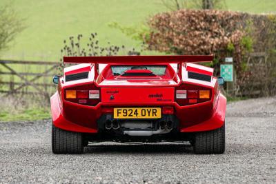 1988 Lamborghini COUNTACH 5000 QUATTROVALVOLE 88.5 UK RHD